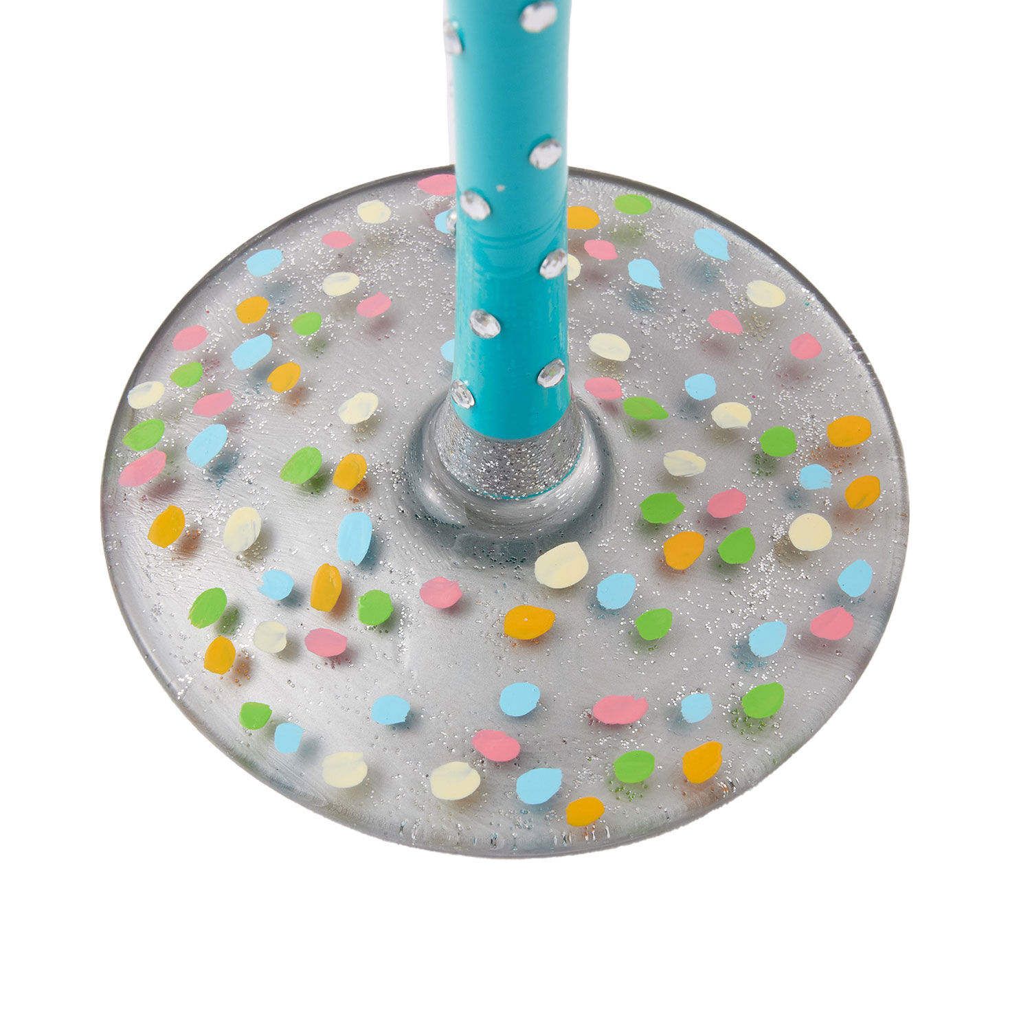 Lolita Colorful Confetti Birthday Wine Glass base image number 3