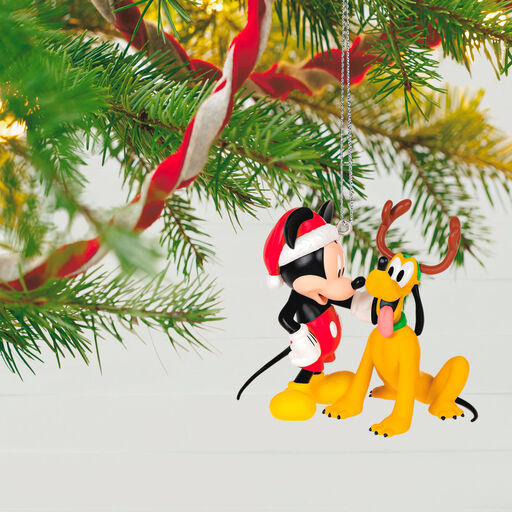 Disney Mickey Mouse Mickey and Pluto Ornament, 