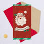 Sparkly Vintage Santa Money Holder Christmas Card, , large image number 5