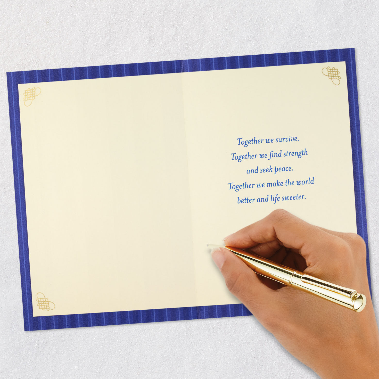 Together We Make the World Better Rosh Hashanah Card for only USD 4.59 | Hallmark