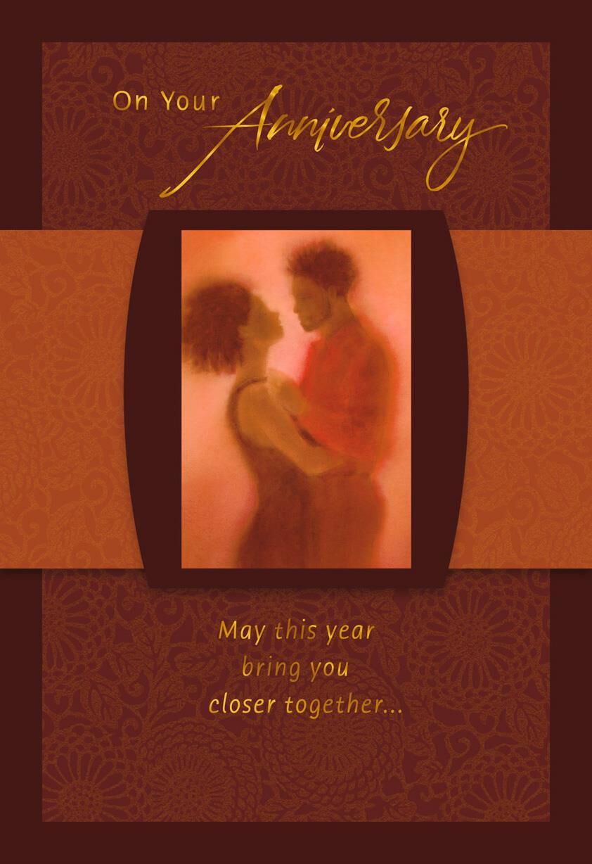 Friendship, Beauty and Bliss Anniversary Card for Couple
