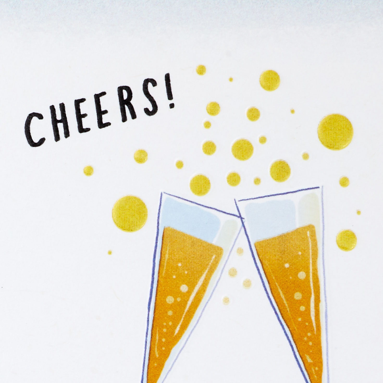 Birds and Champagne Anniversary Card  image number 3