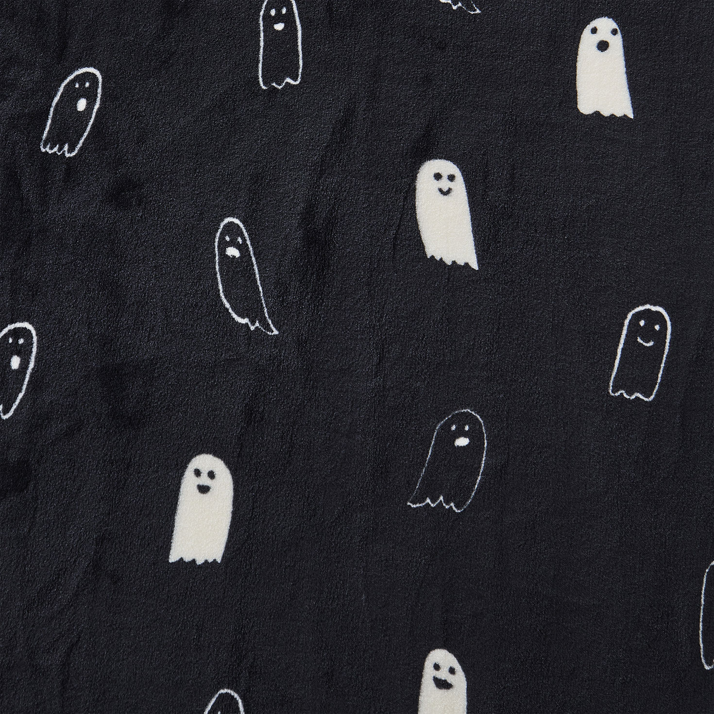 Hallmark Boney Boo Throw 50x70 upclose detail image number 3