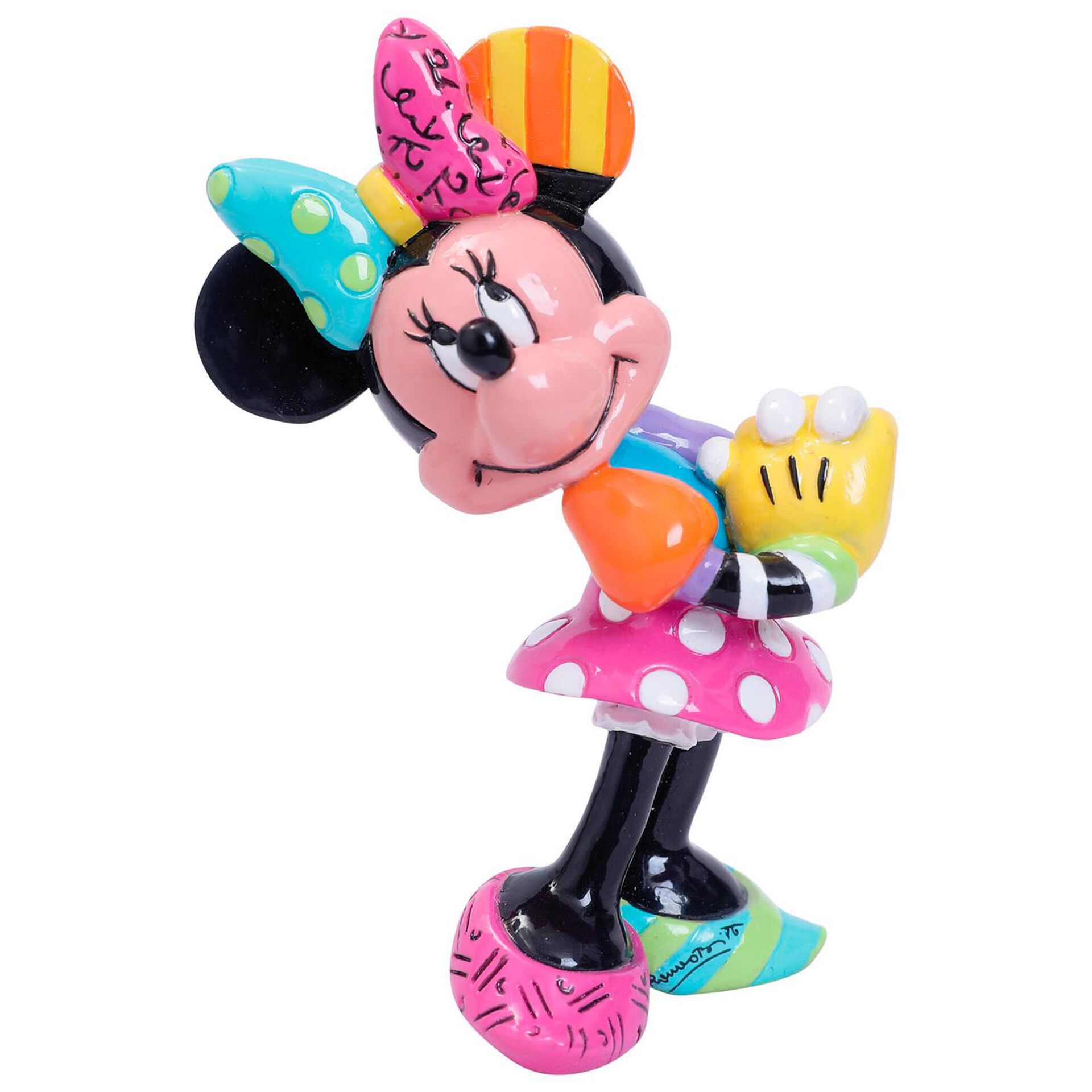 Britto Minnie Mouse Mini Figurine, 3