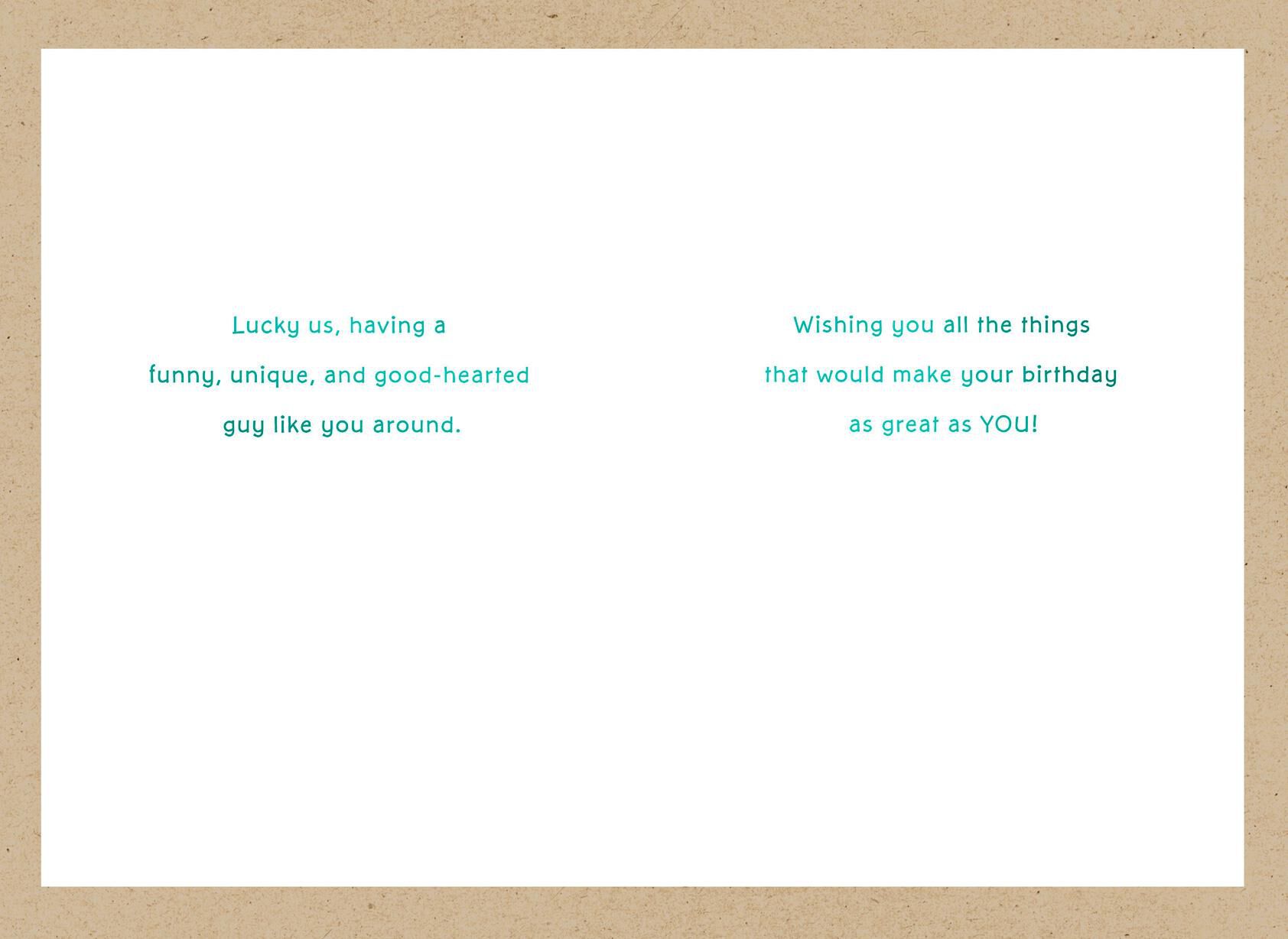 You Put the Fun in Family Birthday Card