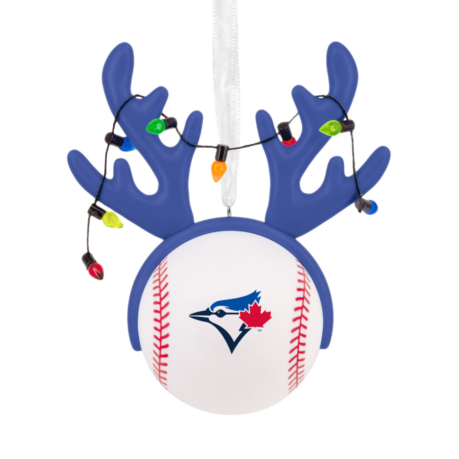 MLB Toronto Blue Jays™ Reindeer Baseball Hallmark Ornament