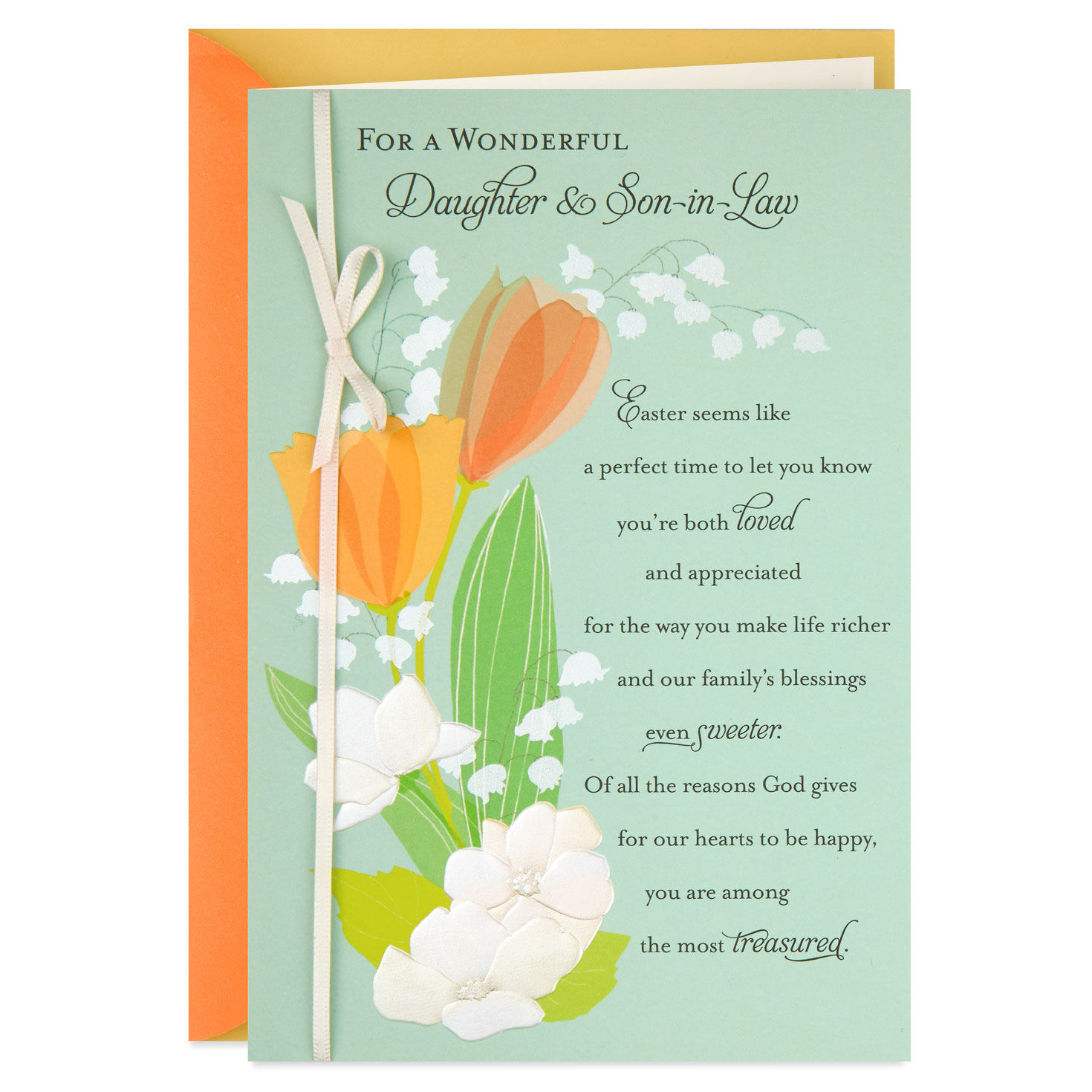 So Treasured Religious Easter Card For Daughter And Son In Law Greeting Cards Hallmark