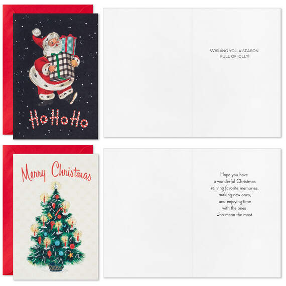 Nostalgic Artwork Boxed Christmas Cards Assortment, Pack of 36, , large image number 4