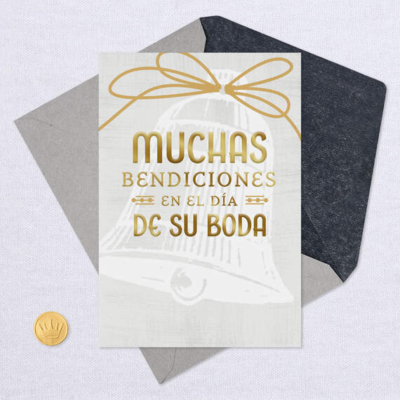 Thanks to God for Your Union Spanish-Language Wedding Card, , large image number 5