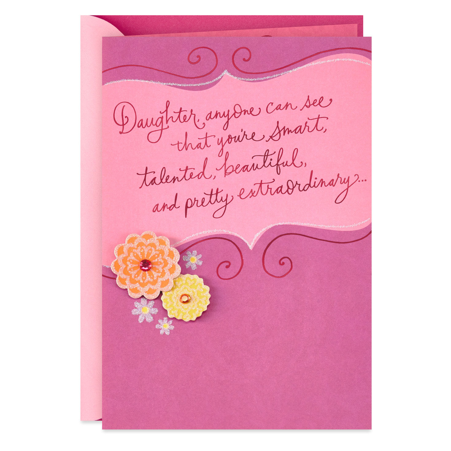 Hallmark Birthday Wishes For Daughter For The Record Birthday Card For Daughter - Greeting Cards - Hallmark