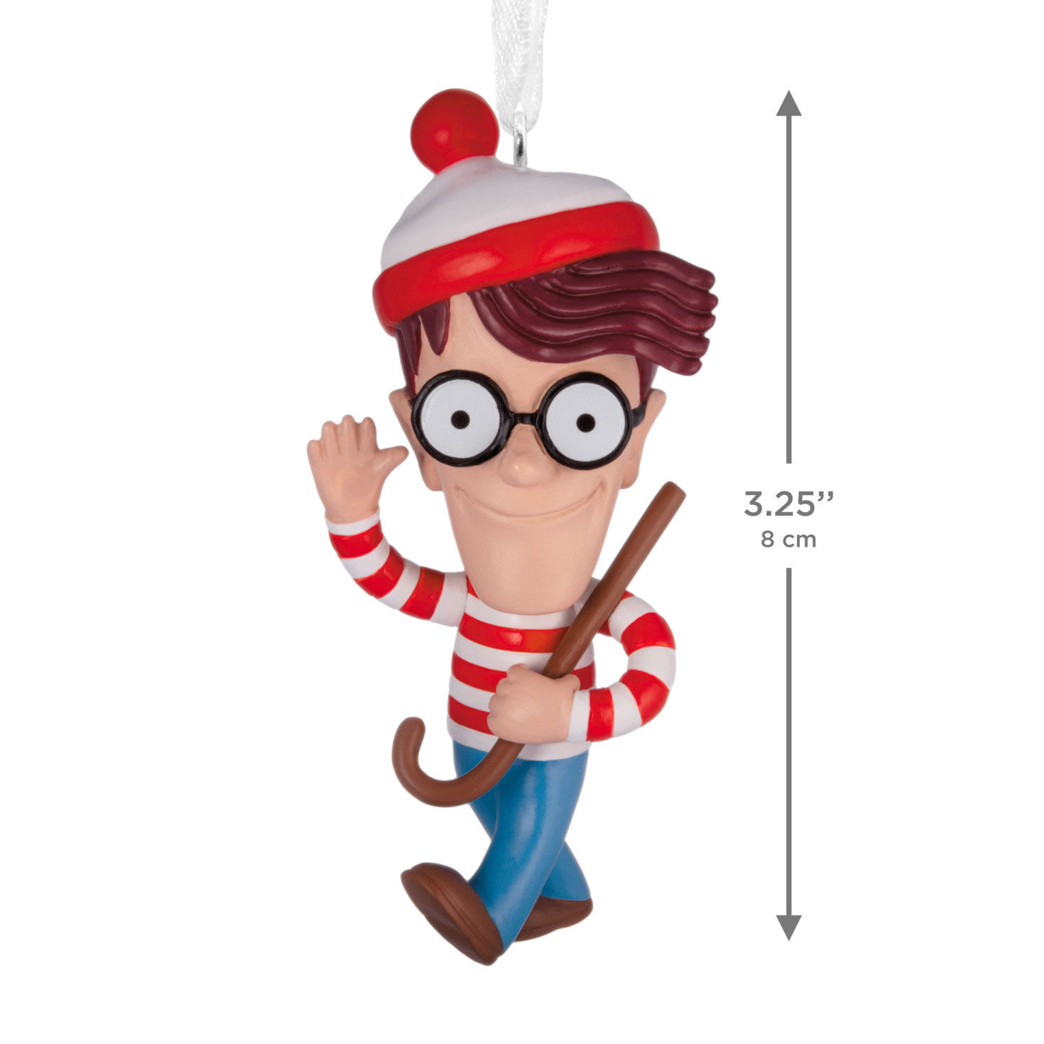 Where's Waldo  Christmas Ornament measurement image number 3