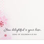 Snowflake on Pink Christmas Card for Wife scripture image number 3