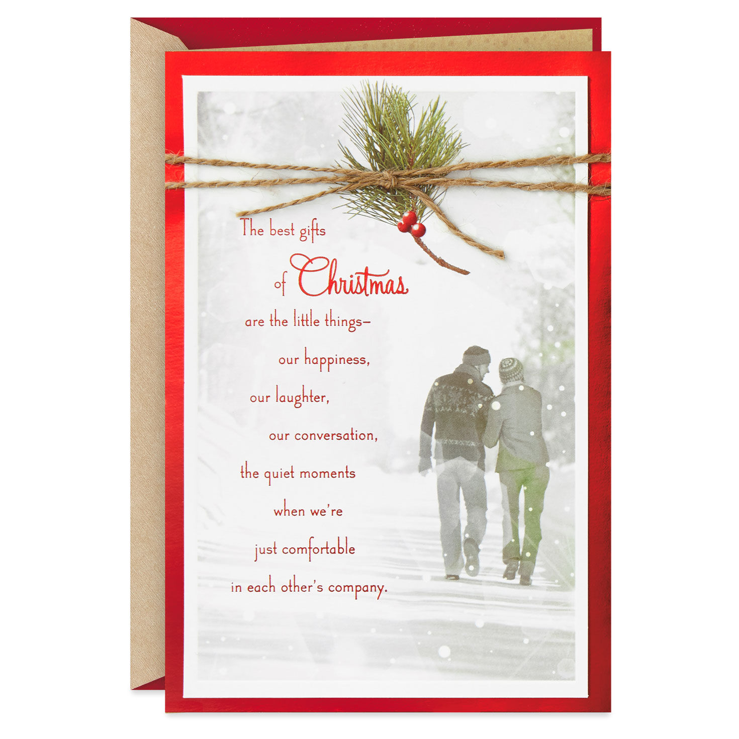 Christmas Gifts for Wife One I Love Christmas Card Gift Card for Her Romantic Wife Christmas Card Romantic Christmas Card for Her Royal Horticultural Society Christmas Card