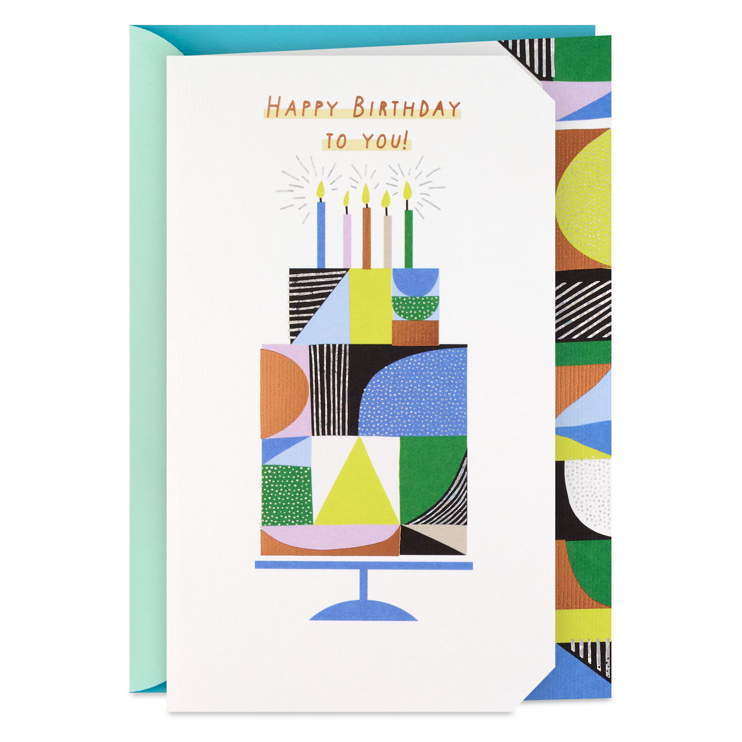 Happy Birthday and Happy Year Ahead Birthday Card