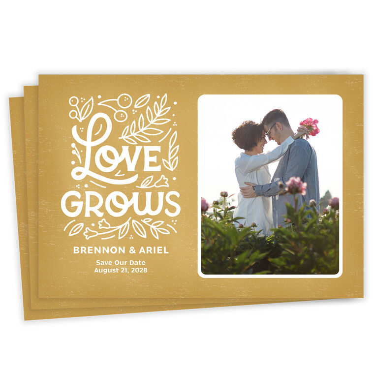 Love Grows Save the Date