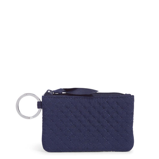 Vera Bradley Zip ID Case in Classic Navy, 