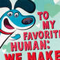 We Make a Great Team Funny Pop-Up Valentine's Day Card From Dog, , large image number 5