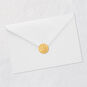 Gold and Red Holiday Card Envelope Back with Seal image number 8