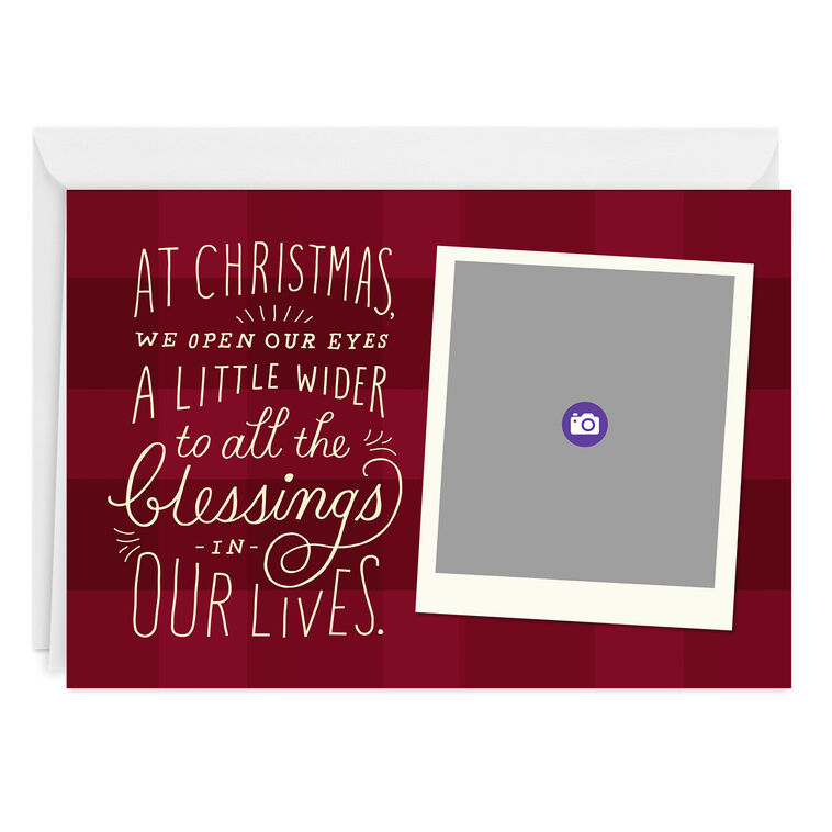 All the Blessings Custom Christmas Card, , large image number 3