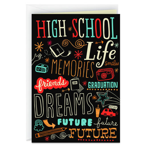 Remember the Good Times High School Graduation Card, 