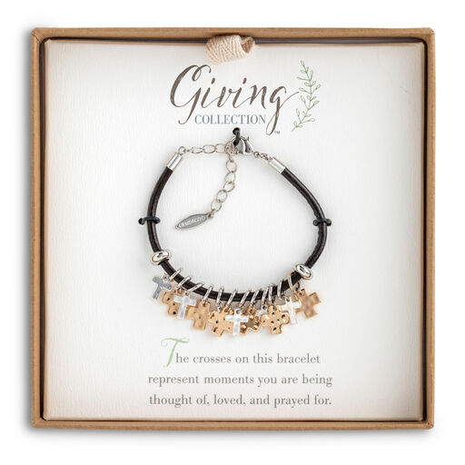 Cross Charms Giving Collection Bracelet, 