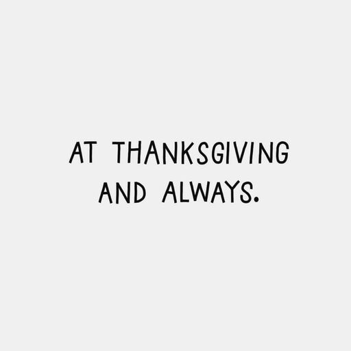 Turkey Sending a Little Love Thanksgiving Card, 