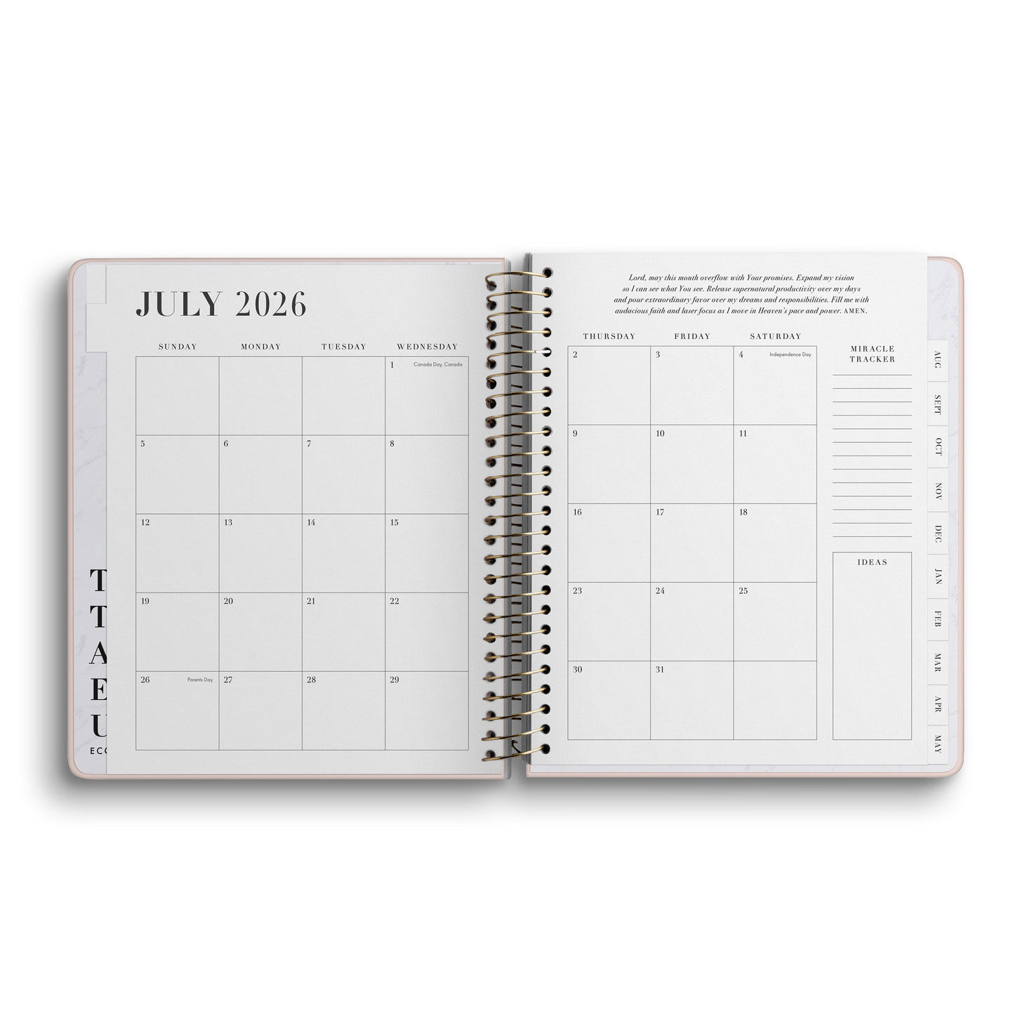 26-27 Devotional Planner by Marshawn Evans Daniels inside spread image number 3