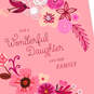 Floral Valentine's Day Card for Daughter and Her Family, , large image number 5