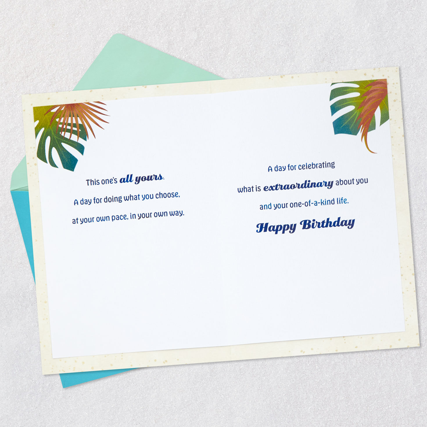 This Day Is All Yours Birthday Card for only USD 7.99 | Hallmark