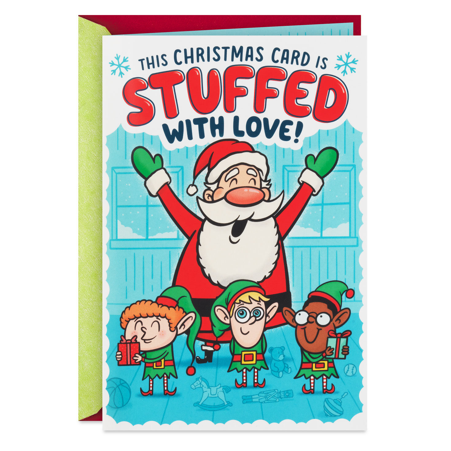 Santa and Farting Elves Funny Christmas Card With Sound for only USD 8.99 | Hallmark
