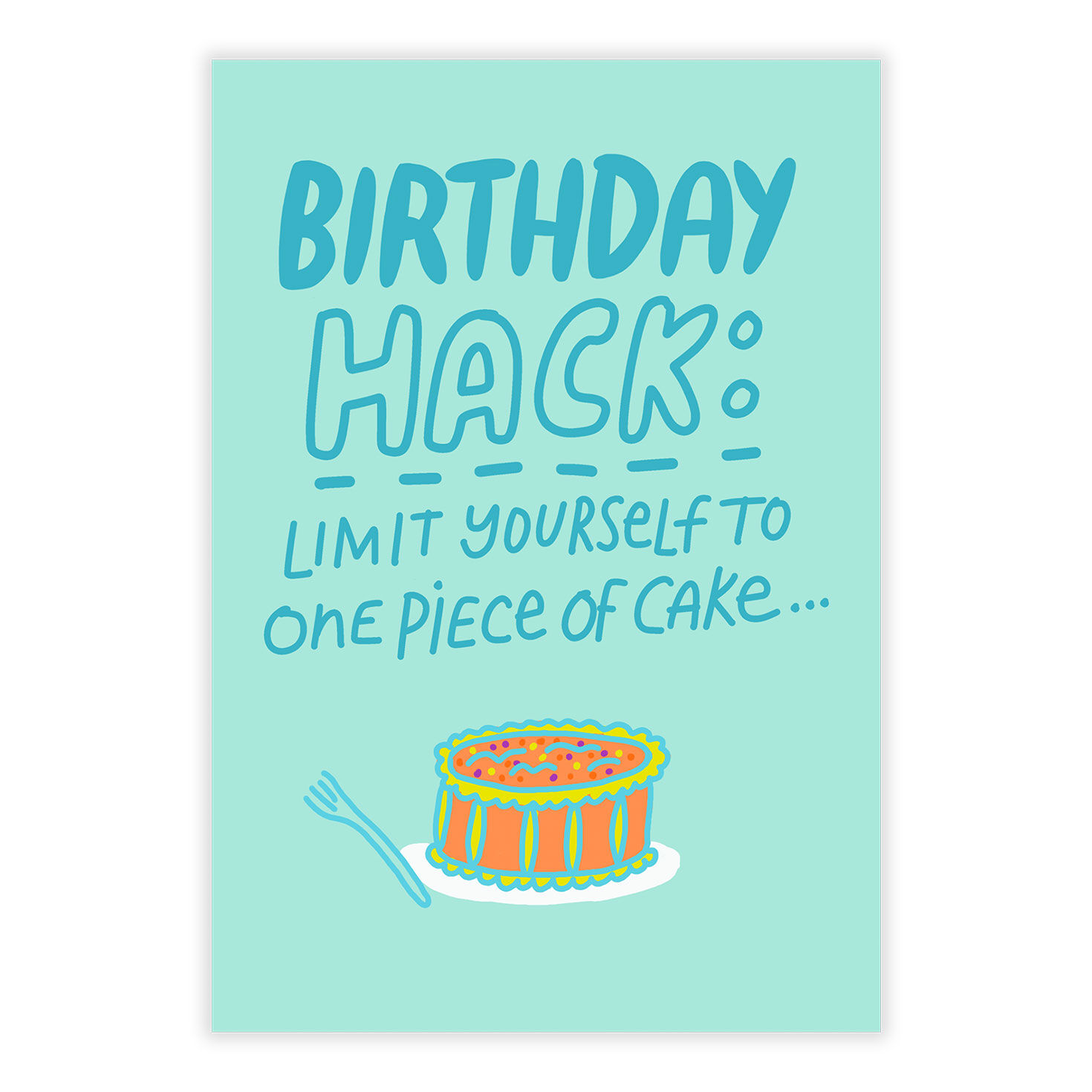 Cake Hack Funny Birthday eCard, , large image number 2
