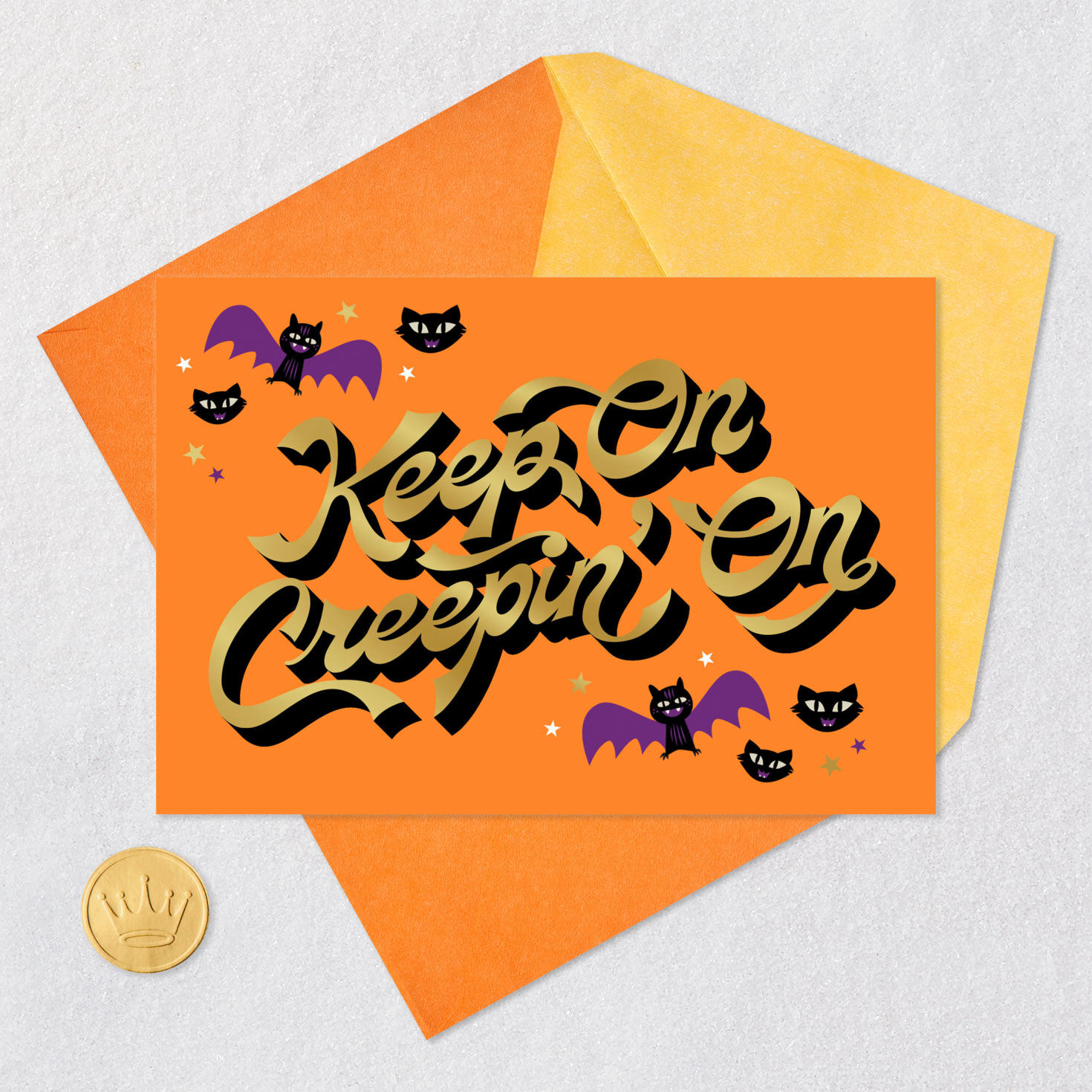 Keep On Creepin' On Halloween Card for only USD 2.99 | Hallmark