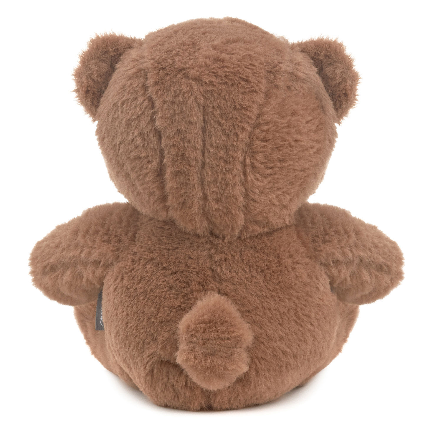 Dark Brown Teddy Bear With Bible Quote Embroidery back image number 2