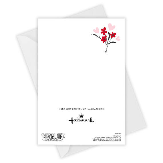 Peanuts® Snoopy Extra Love Folded Valentine's Day Photo Card, , large image number 4