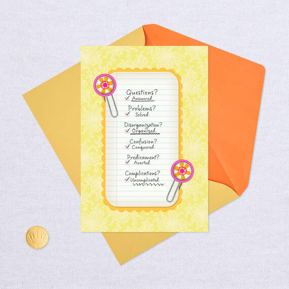 Appreciation Checklist Administrative Professionals Day Card, , large image number 5
