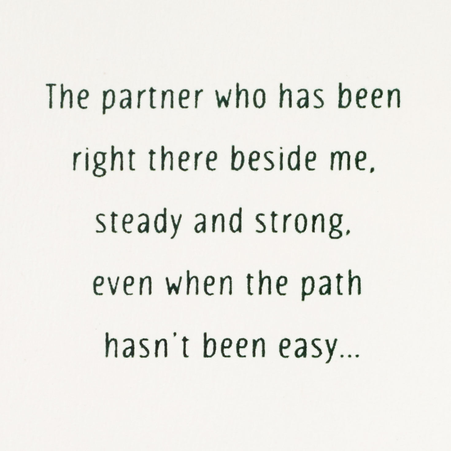 Tropical Leaves Romantic Father's Day Card Sentiment image number 2