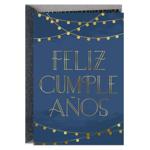 Whatever Makes You Smile Spanish-Language Birthday Card, 