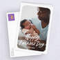 Personalized White Frame Father’s Day Photo Card, , large image number 4