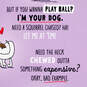 You're My Human Funny Valentine's Day Card From the Dog, , large image number 2