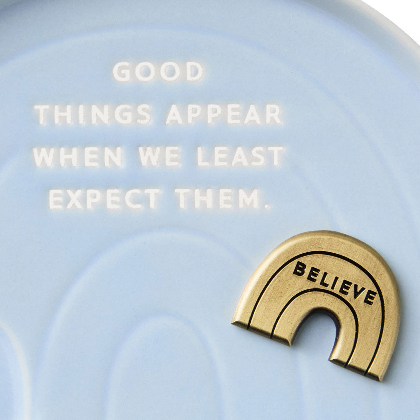 Rainbow-Shaped Trinket Dish With Token, , large image number 5