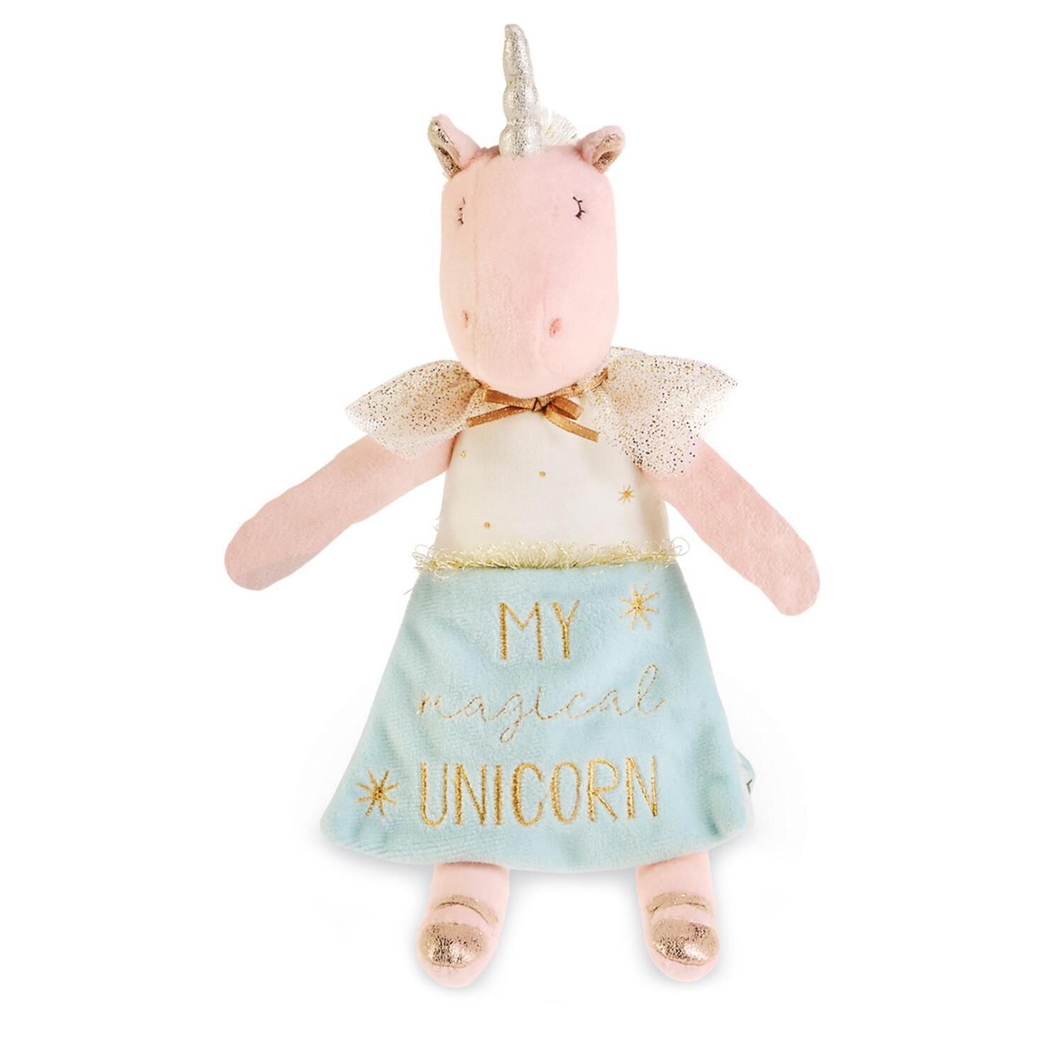 pink plush unicorn