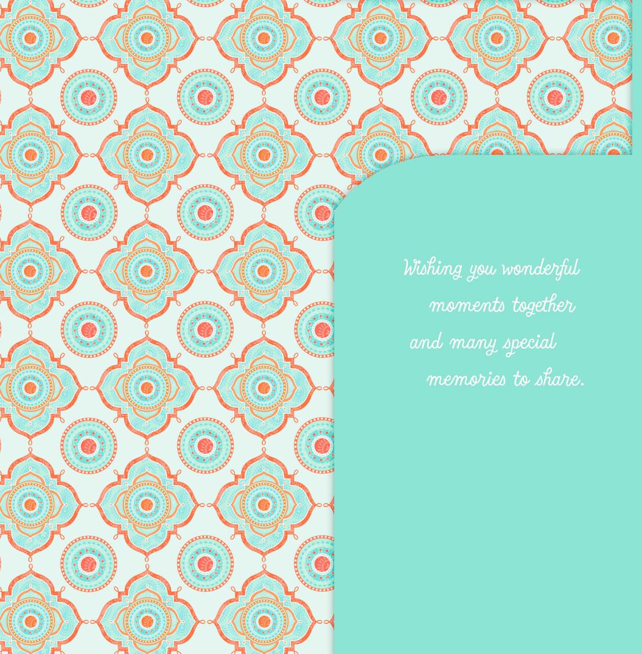 On Your Beautiful Day Money Holder Wedding Card