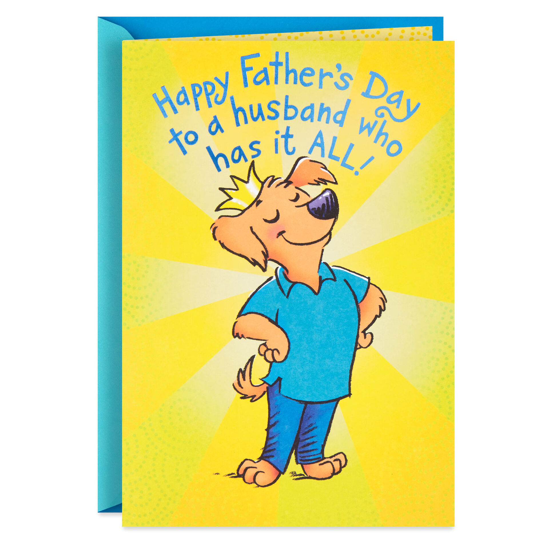 A Husband Who Has It All Funny Father's Day Card - Greeting Cards ...