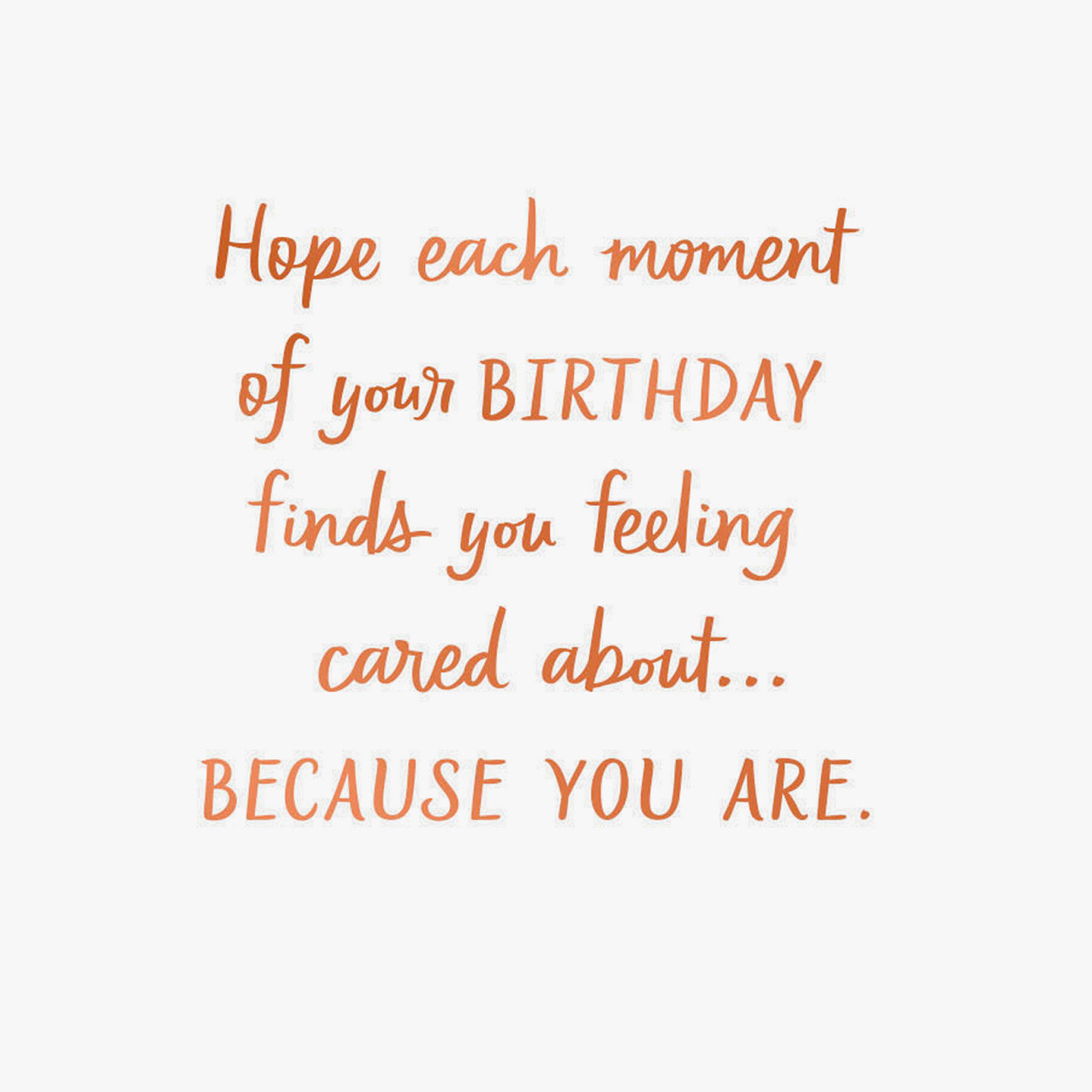 Enjoy Every Moment Cake With Candles Gift Card Greeting Birthday Card, , large image number 2