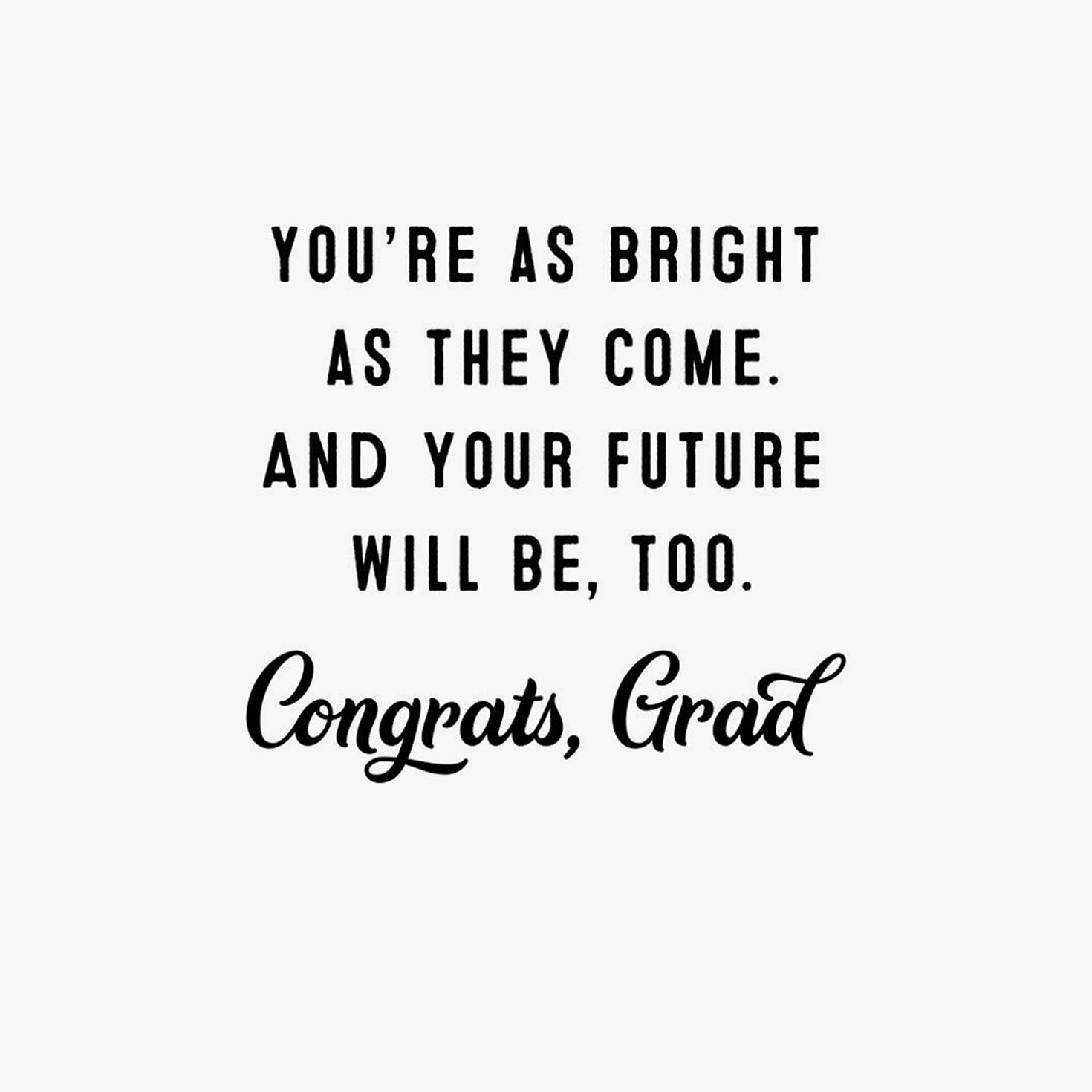 Disco Ball in Sunglasses and Cap Graduation Card Sentiment image number 2