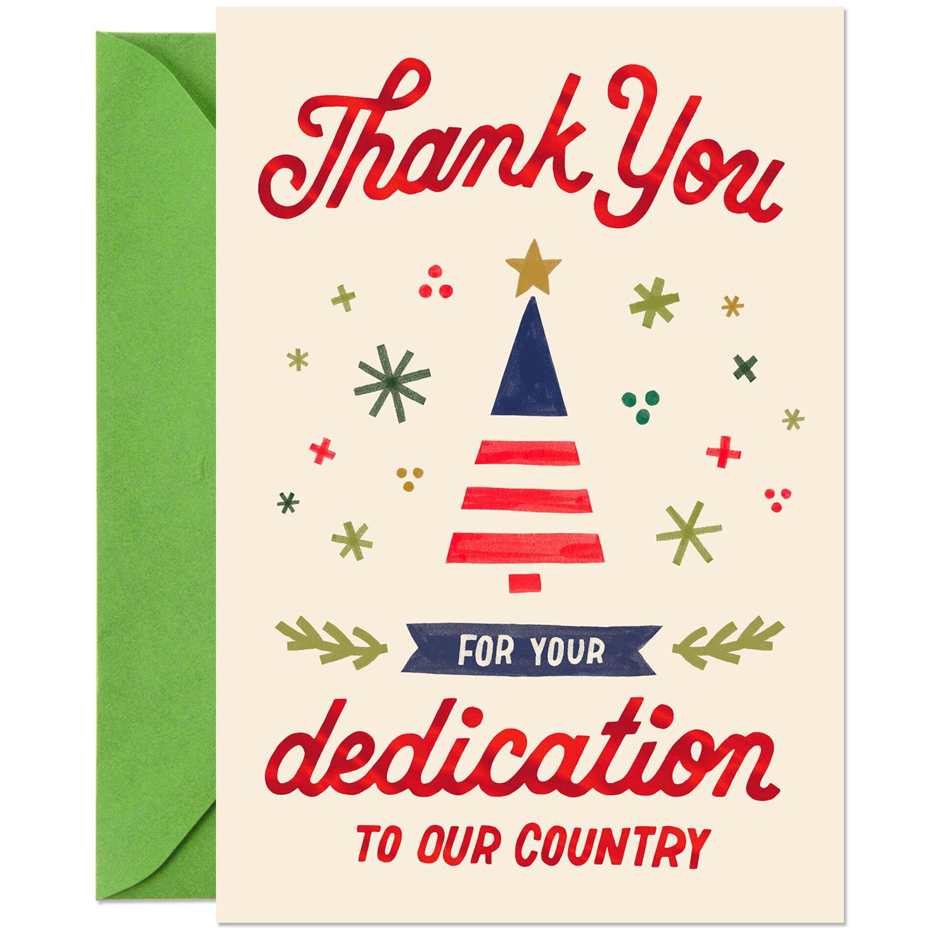 Shine Bright Military Christmas Card - Greeting Cards - Hallmark
