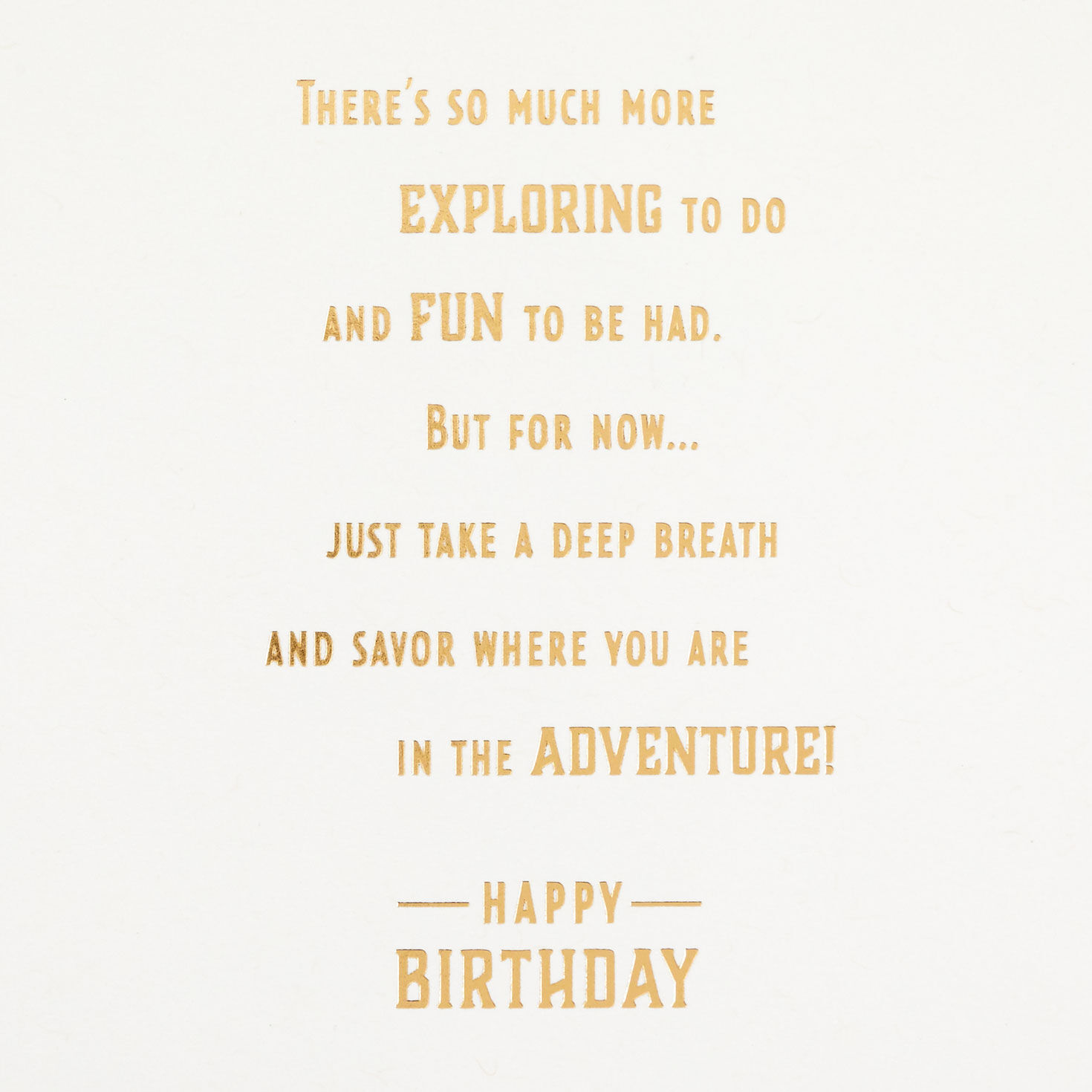 Savor the Adventure 65th Birthday Card, , large image number 3