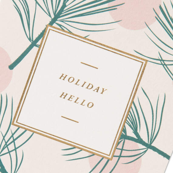 Holiday Hello Holiday Card, , large image number 4