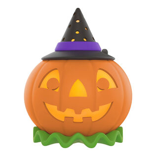 Mini Halloween Time ShowToppers Musical Tree Topper With Light, 3.75"
