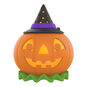 Pumpkin With Witch Hat Keepsake Tree Topper front image number 1